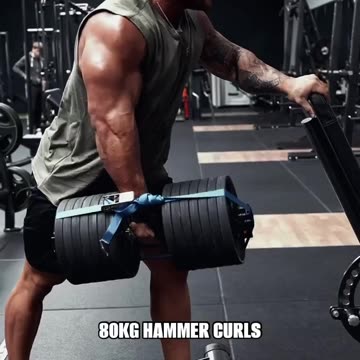 80 kilograms on one arm