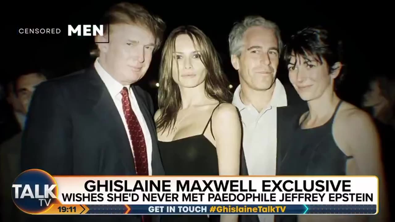 ⚫️🔺 Ghislaine Maxwell wishes she'd never met pedo Jeffery Epstein... A little too late now.
