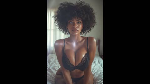#NSFW Black Bra and Panties Bounce Em