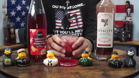 James Gregg - Vivacity Cranberry Rum & Cranberry Orange & Ginger Italian Soda
