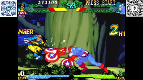 Marvel-vs-Capcom for MAME Arcade emulator.