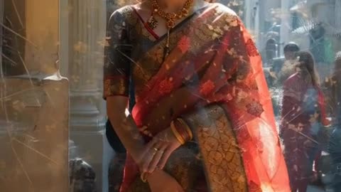 The video is made with AI, it may be artificial