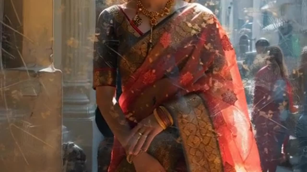 The video is made with AI, it may be artificial