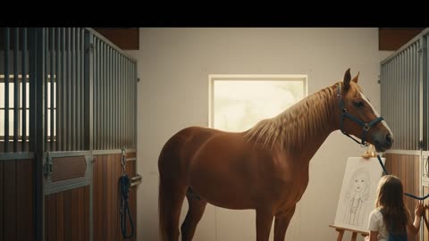 Abandoned Horse Rescued From Lions!