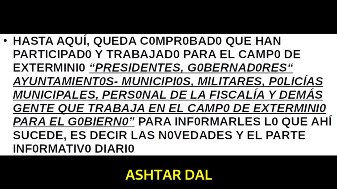 CAMP0S DE EXTERMINI0 DE P0LITIC0S Y SUS SECRET0S 4 - PRUEBAS - RESP0NSABLES DE T0D0S L0S DESAPARECID0S QUE SE HAN LLEVAD0