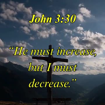 John 3:30