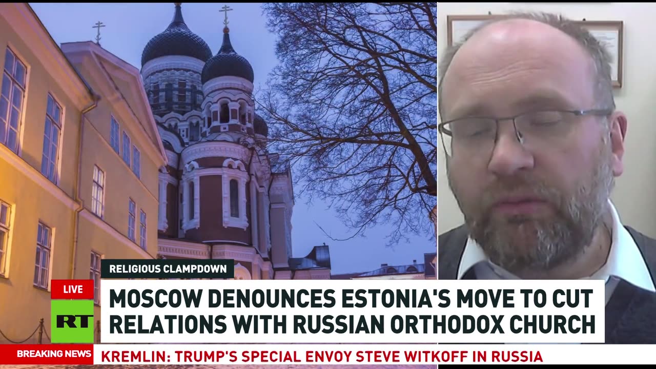 War against Russian Orthodoxy as part of Estonia’s cultural heritage — Vakhtang Kipshidze