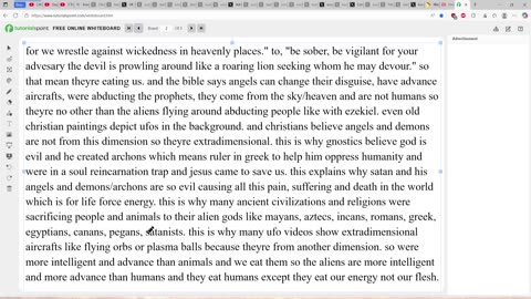 why i believe were on a loosh farm