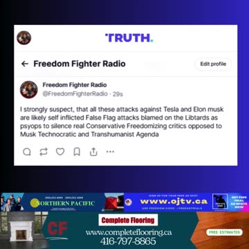 Musk False Flag Operation