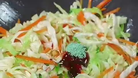 Amazing: EASY & QUICK STIR-FRIED CABBAGE RECIPE #recipe #cooking #cabbage #chine