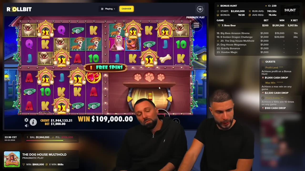 WE HIT FOUR MAX WINS IN JUST ONE STREAM?! ft. @X7Dave