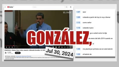 Fact Check: Video Does NOT Show Maduro Saying 'Come For Me ... Cowards' In Response To $50M Bounty