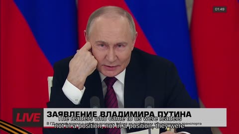 🇷🇺 🏹 Vladimir Putin's Full Address to Journalists in Kremlin