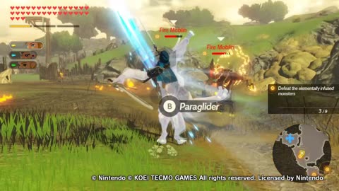 Hyrule Warriors Age Of Calamity Guerreros De Hyrule La Era De Calamidad Elemental Uproar