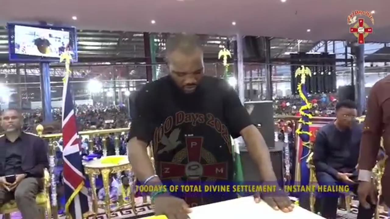 MAN RECEIVE INSTANT HEALING AFTER ONE YEAR OF WALKING WITH CLUTCHES. Aug30 2023