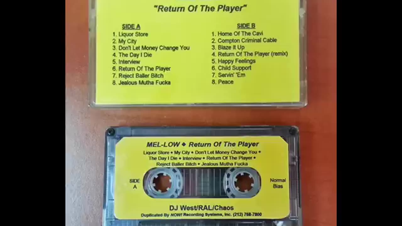 Mel-Low - Servin' Em (1993, CA) HD