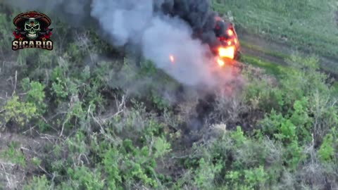 Wild Footage of a Russian Combat Group DOA