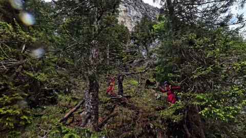 Rope Swing to Base Jump