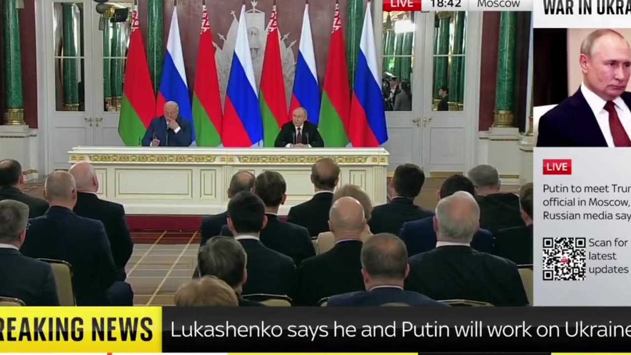 Donald Trump Brokers Deal of Ceasefire Between Russia and Ukraine