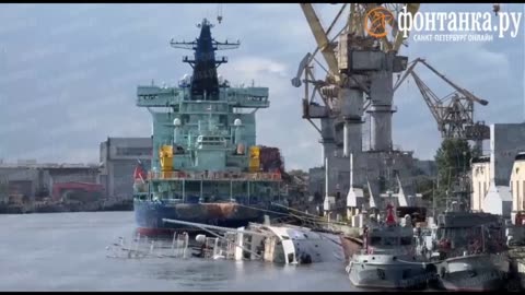 🚢💥 Ukraine Russia War | Tugboat Captain Ushakov Sinks in Saint Petersburg | RCF