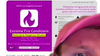 This audio recording was released right after the Pacific Palisades fires