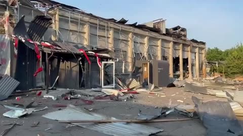 🌙💥 Ukraine Russia War | Nighttime Attack on Nova Poshta Terminal in Slavyansk DPR | RCF