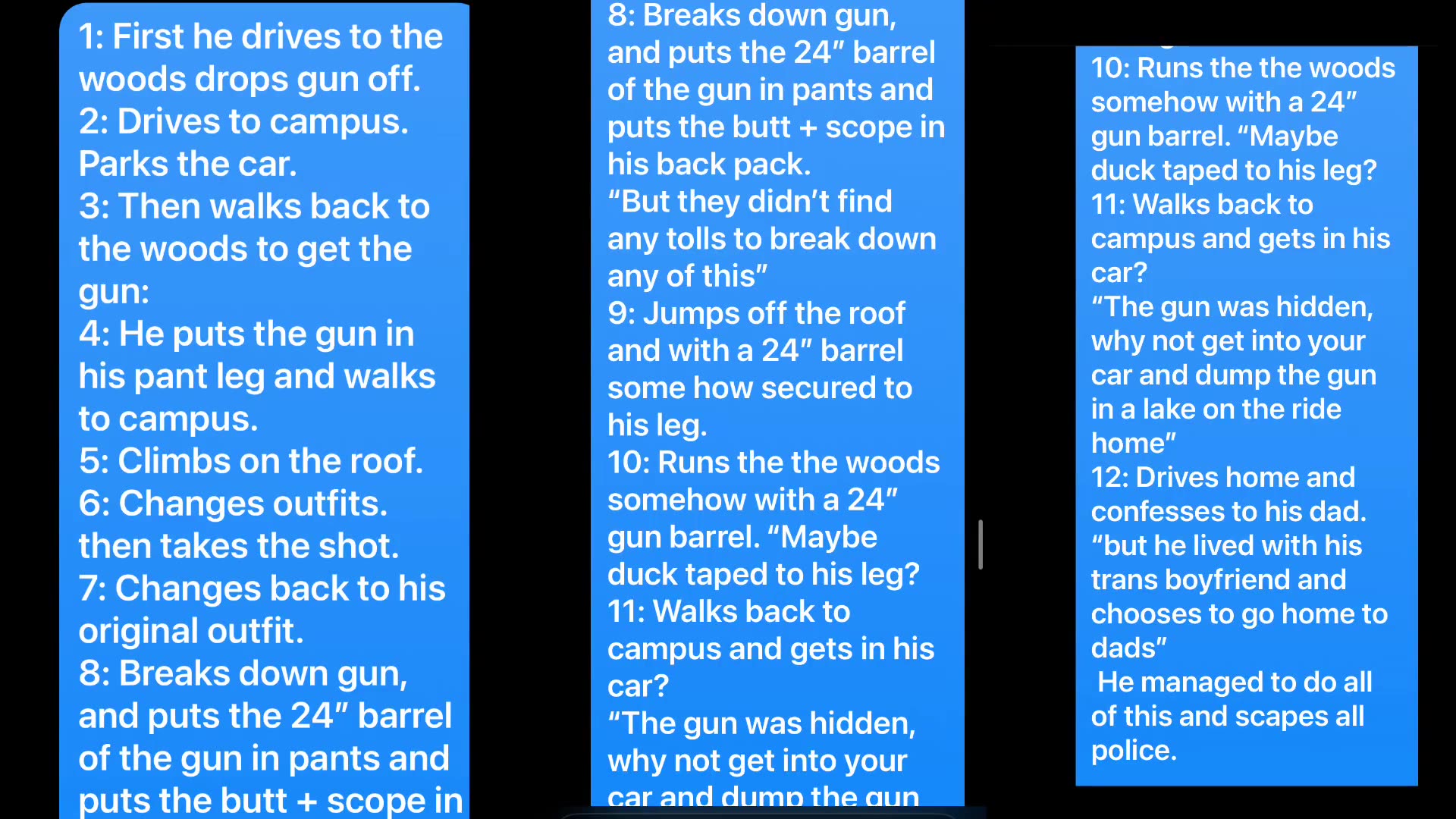 Tyler Robinson was a patsy part 2 and also Charlie Kirk wore a bullet vest