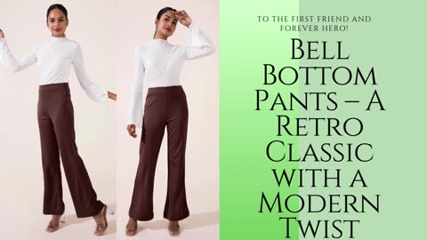 Bell Bottom for Women – Timeless Elegance Only at Go Colors