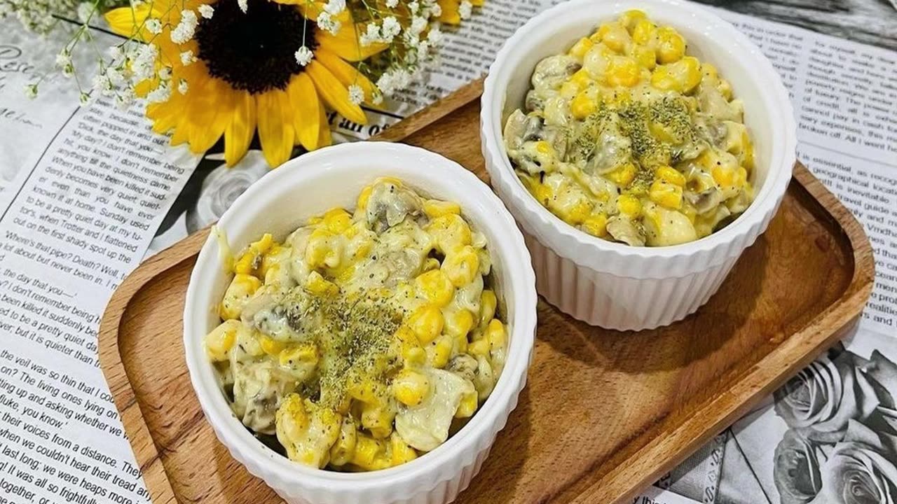 طرز تهیه ذرت مکزیکی با سس فرانسوی