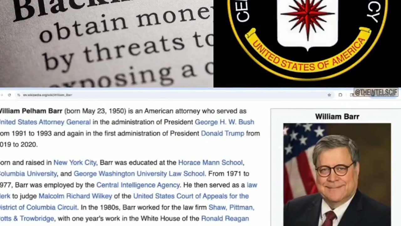 The U.S. government is controlled by massive amounts of BLACKMAIL