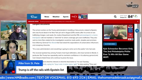 #HMB 577 - Tampa man killed in West Bank, Desantis vs Public Radio, Elmo is based