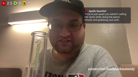 09/01/25 Blackout Andy VOD: "Live streaming of BlackoutAndy3"
