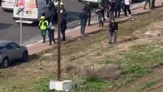 Initial report - a short while ago a report was received about a stabbing incident near Ein Harod