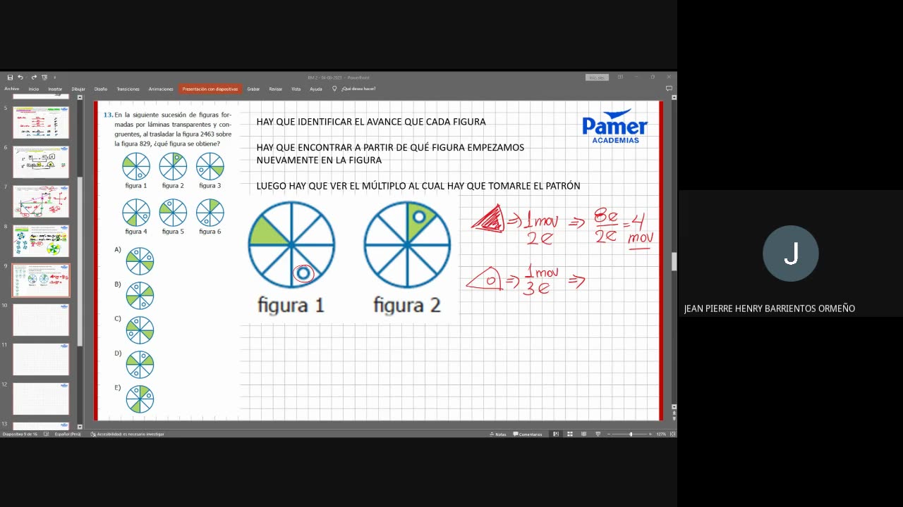 PAMER SEMESTRAL 2023 | Semana 12 | RM: Figuras en el Espacio
