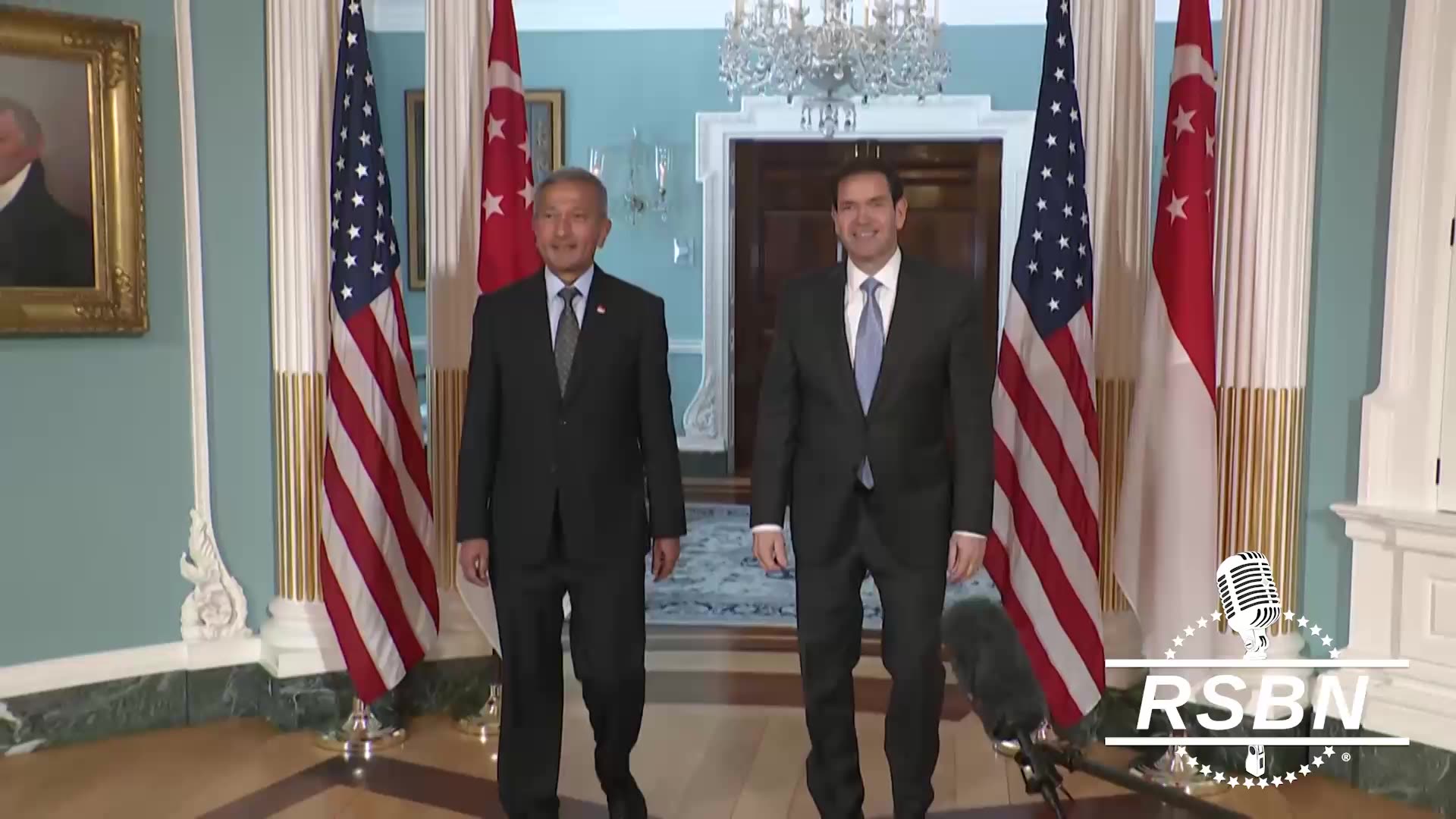WATCH: Marco Rubio Meets with the Singaporean Foreign Minister - 6/4/25