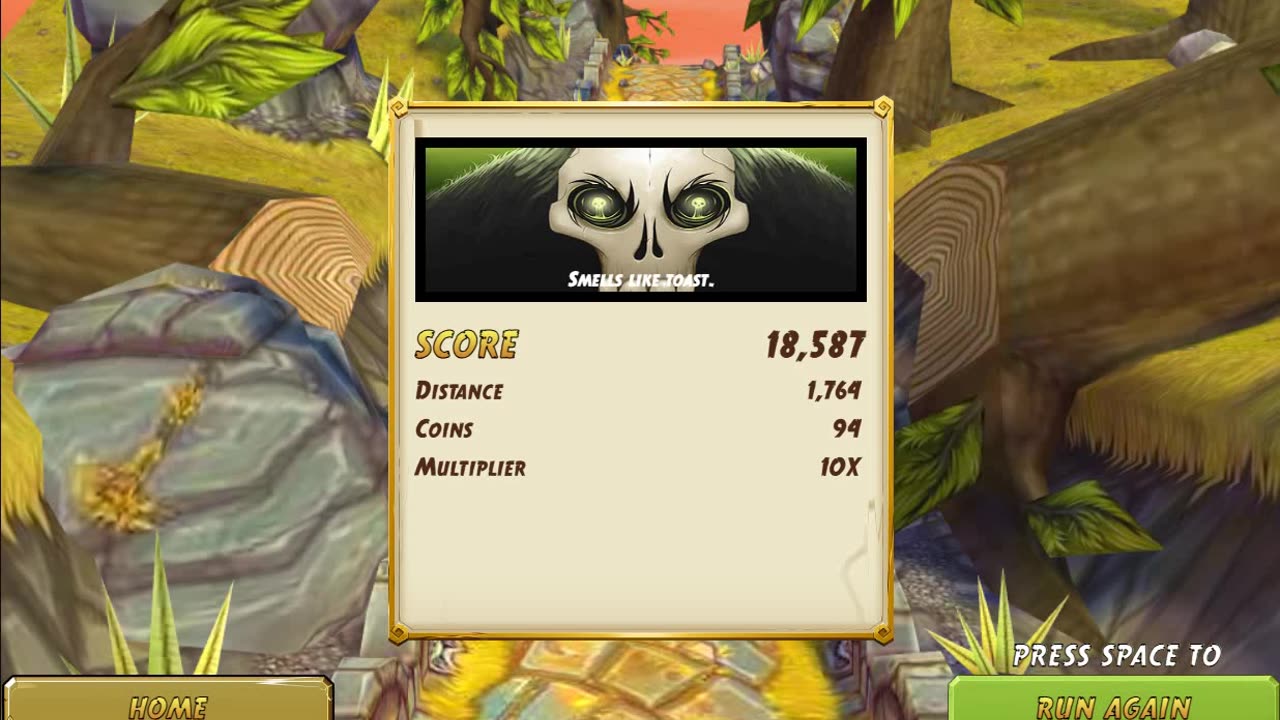 Temple Run Challenge: How Far Can I Go Without Crashing?