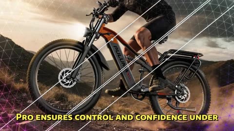 PULUMA PE86 PRO Electric Bike 1000W Motor 48V 20AH Battery 26*3.0 Inch Fat Tire Electric Bicycle