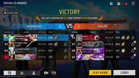 Free fire 🔥 max playing new event update 😎