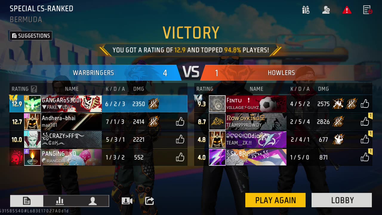 Free fire 🔥 max playing new event update 😎