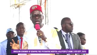 UNVEILING CEREMONY OF SERAPHIC FREE PSYCHIATRIC HOSPITAL & OLD PEOPLE’S HOME [19th SEPT. 2025]