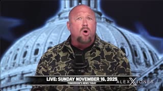 The Alex Jones Show SUNDAY LIVE SHOW STREAM 11/16/25