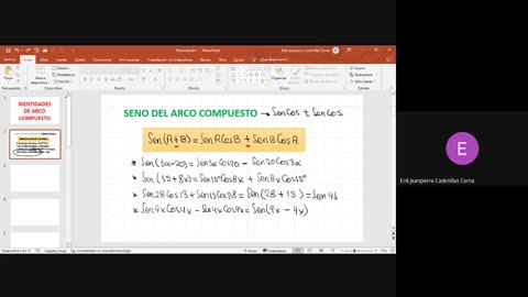 PAMER SEMESTRAL 2023 | Semana 10 | Trigonometría: Identidades Arco Compuesto