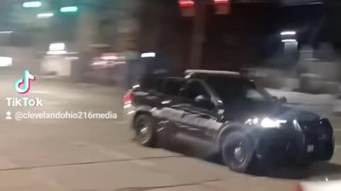 Cleveland Police On West 117th Street