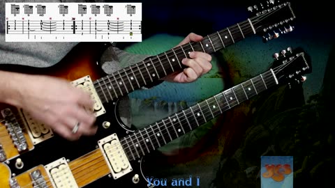 Guitar Lesson - You and I ( intro ) - Yes