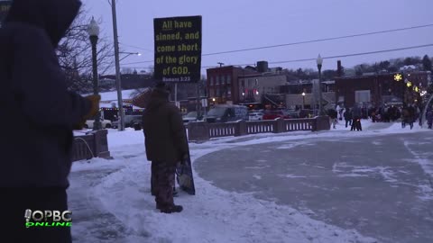 Preaching to Sinners in Stillwater, Minnesota