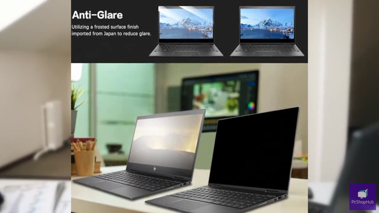 Laptop Privacy Screen 14 Inch 16:9 Aspect Ratio, Laptop Screen Privacy Shield Co