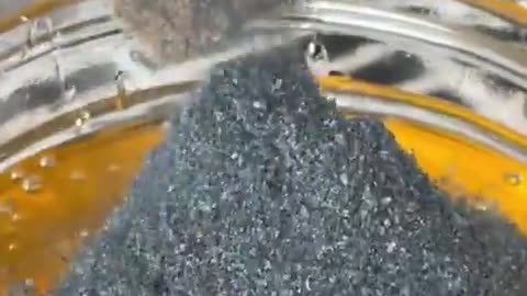 Freeze dried psilocybin crystals infused into raw honey