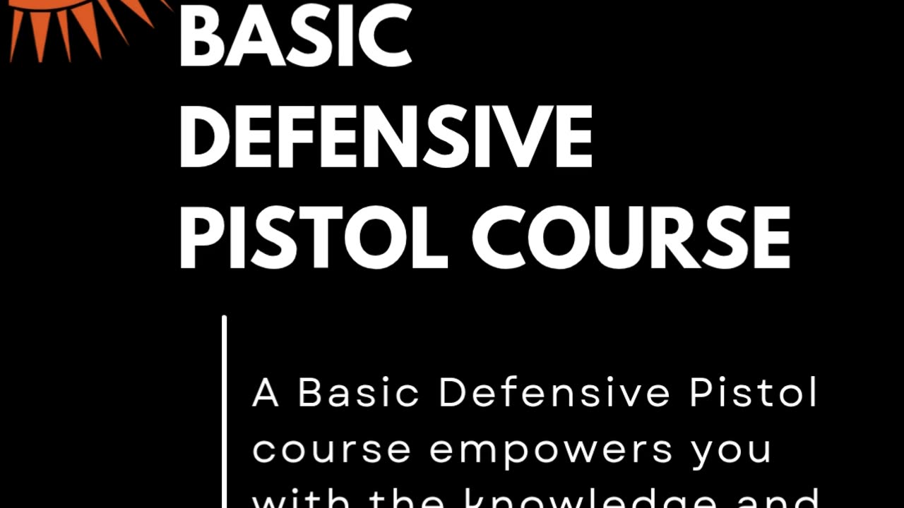 Basic Defensive Pistol Course: West Palm Beach #SelfDefense #WestPalmBeach #PistolTraining