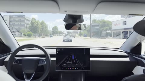 Tesla robotaxi - Viagem completa