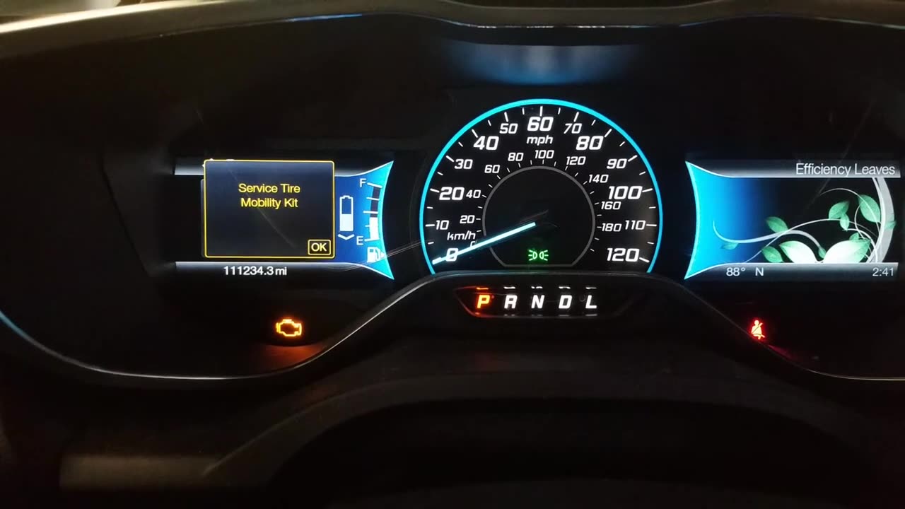 Reset oil light 2013 Ford C-Max